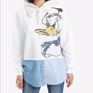 Desigual Sweatshirt Donald Duck (White)